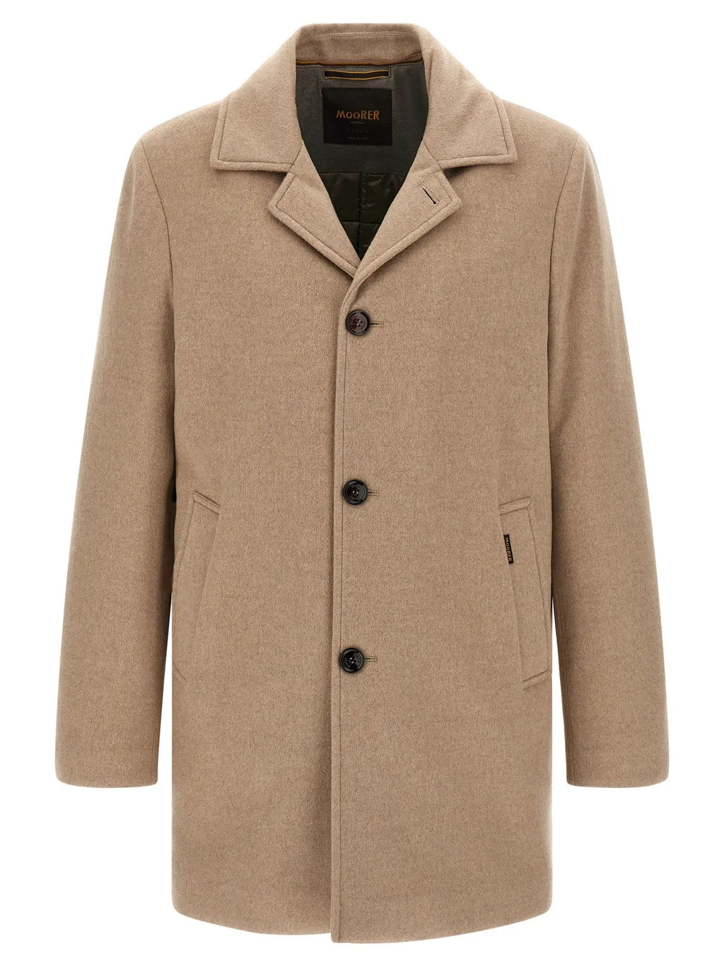 MooRER Beige Wool Coat