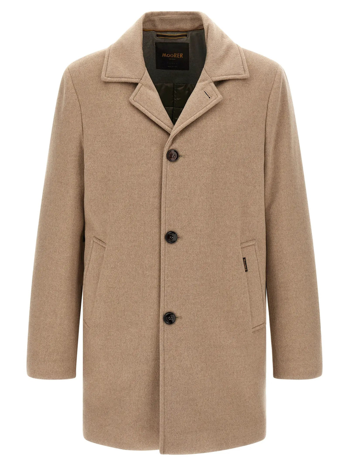 MooRER Beige Wool Coat