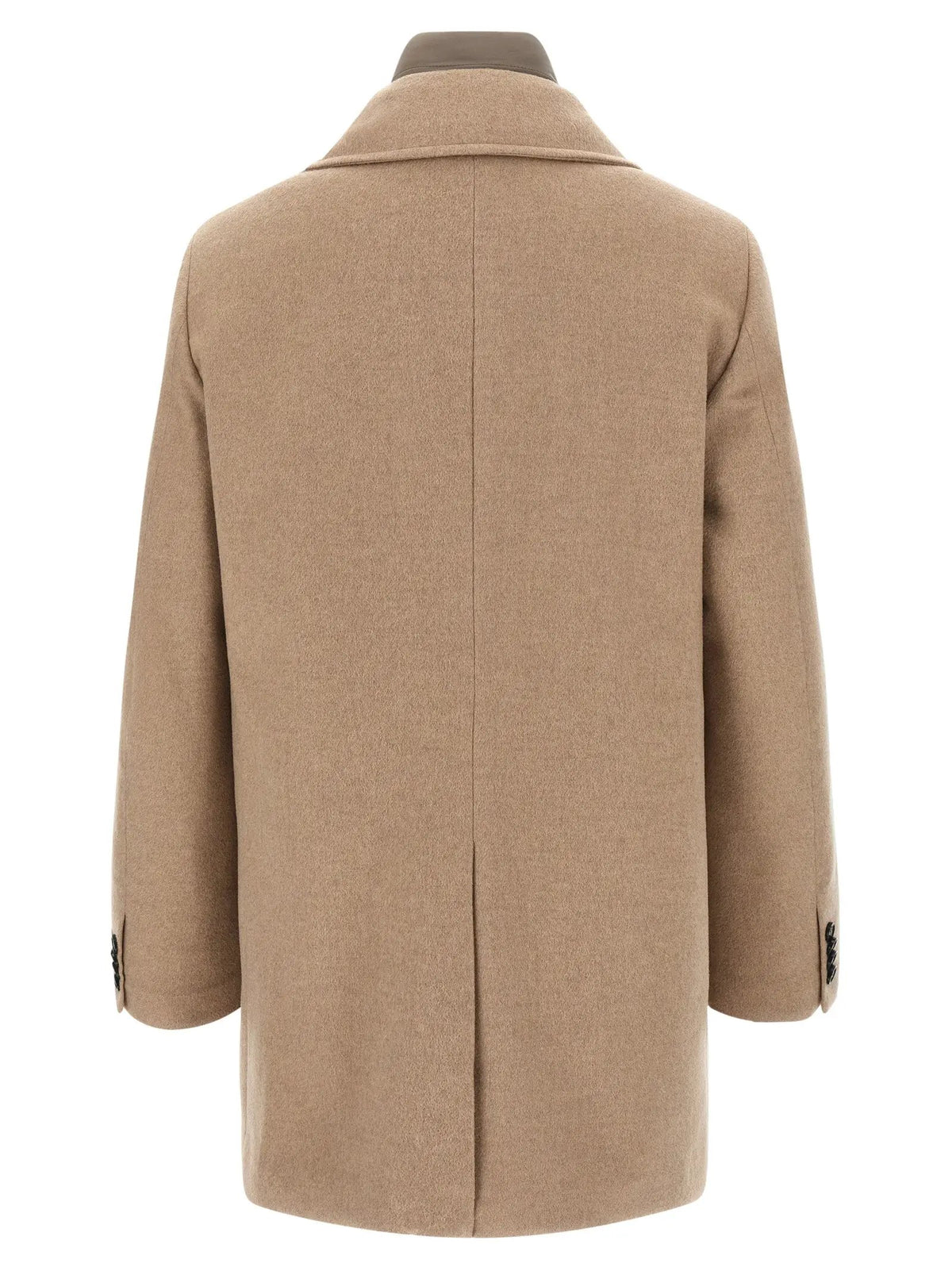 MooRER Beige Wool Coat