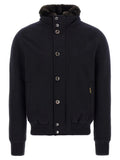 MooRER Blue Wool Bomber