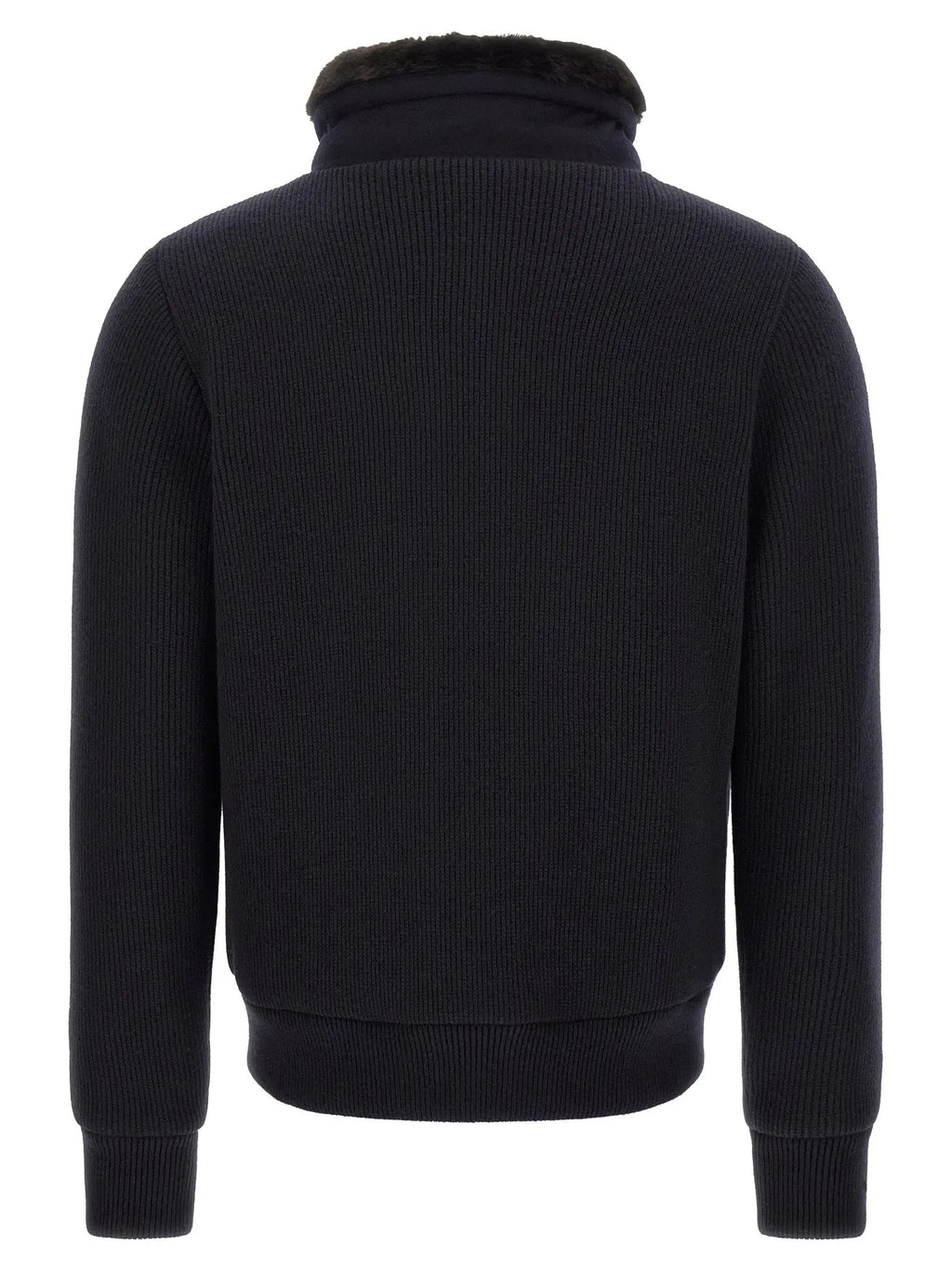 MooRER Blue Wool Bomber