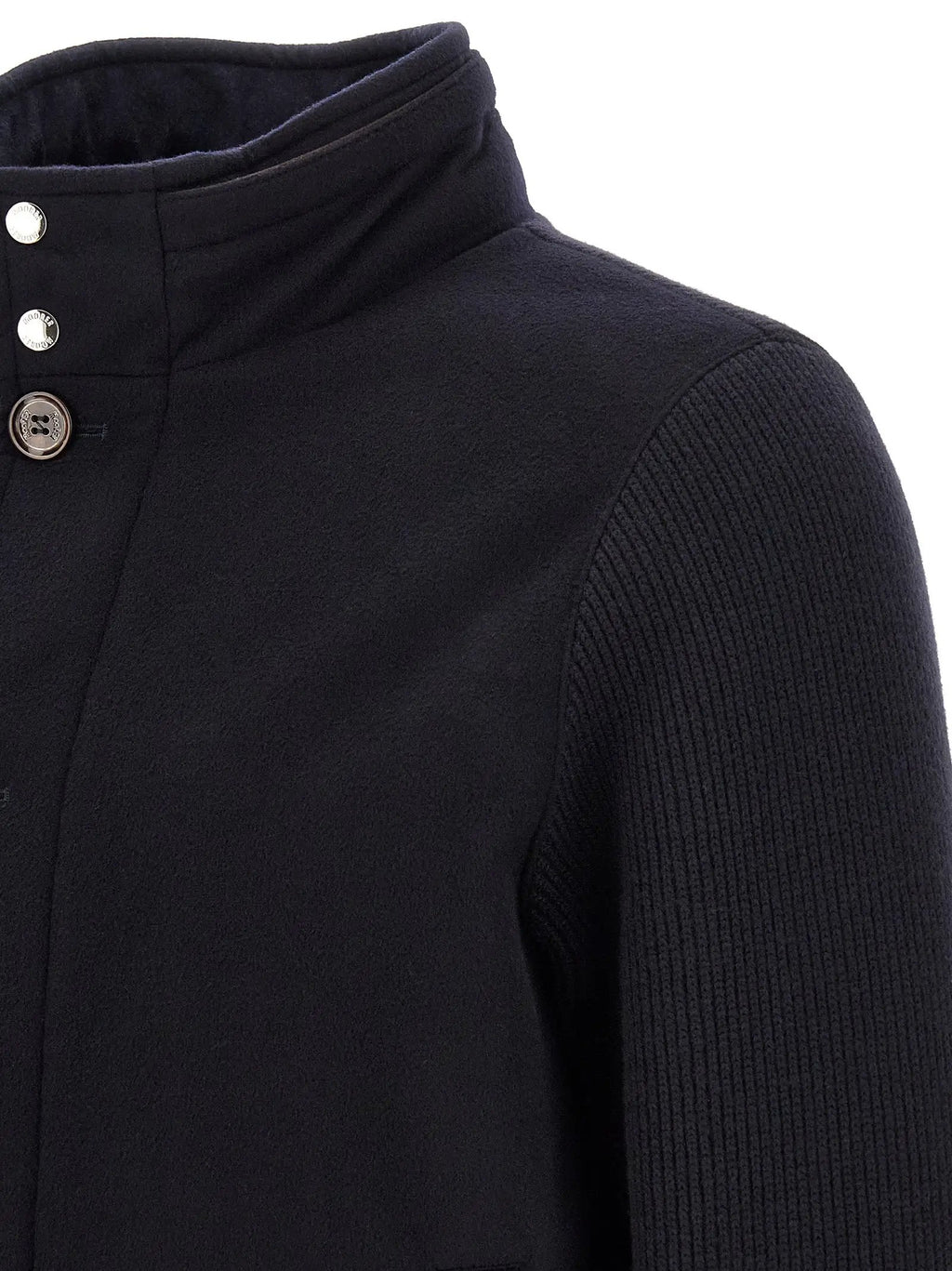 MooRER Blue Wool Bomber
