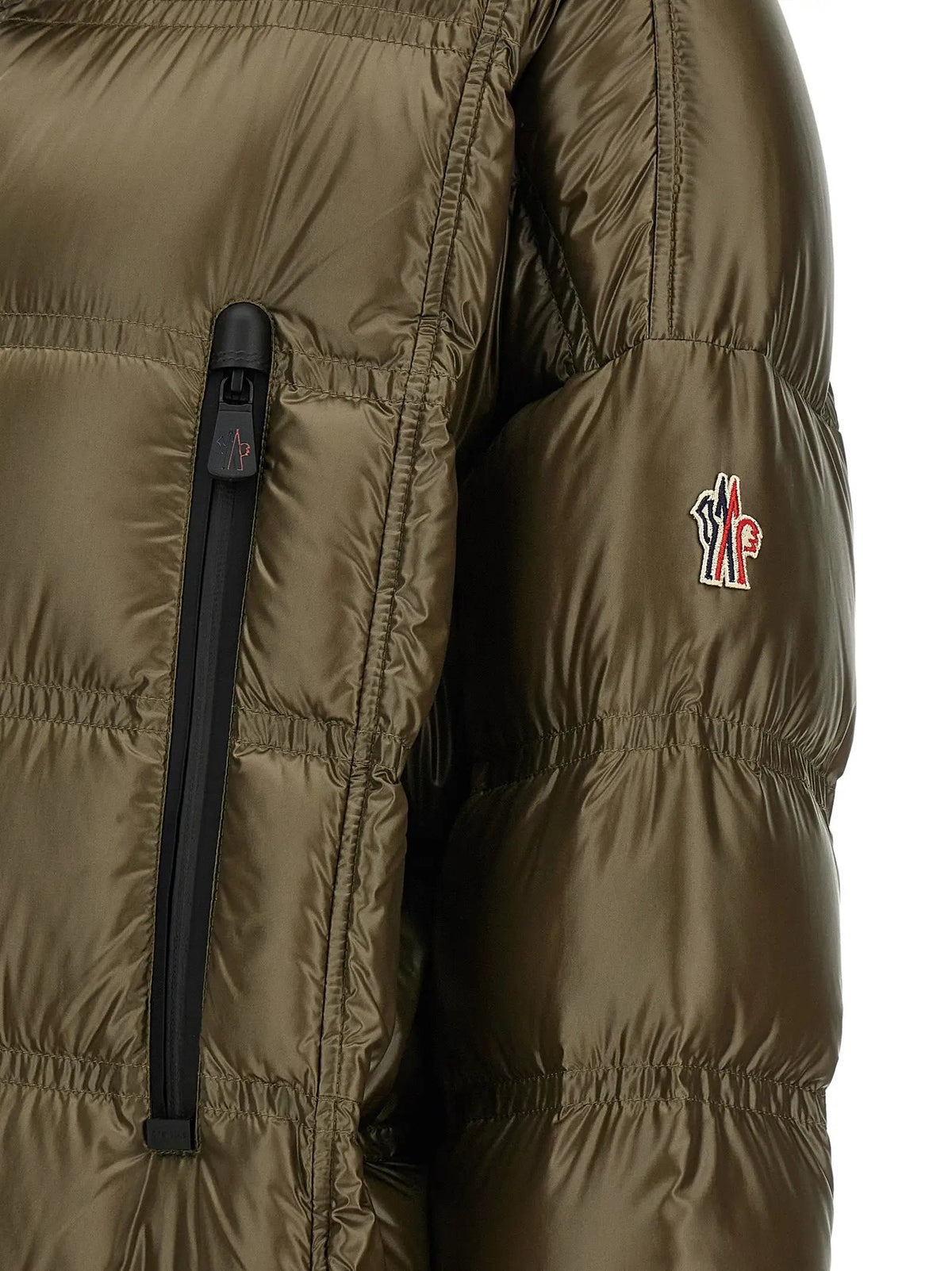 Moncler Grenoble Moncler Grenoble Bicolor Polyamide Coat
