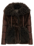 Moncler Brown Polyester Shell Jacket