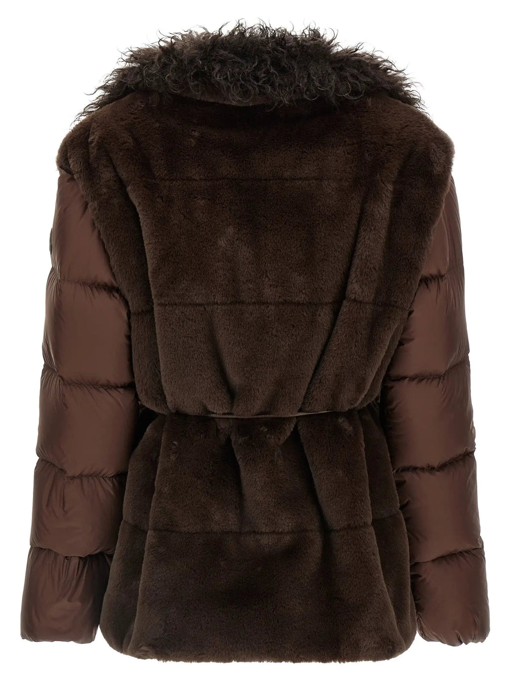Moncler Brown Polyester Shell Jacket