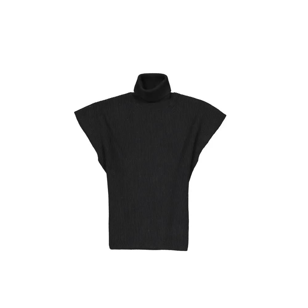 Gilet en cachemire noir Max Mara
