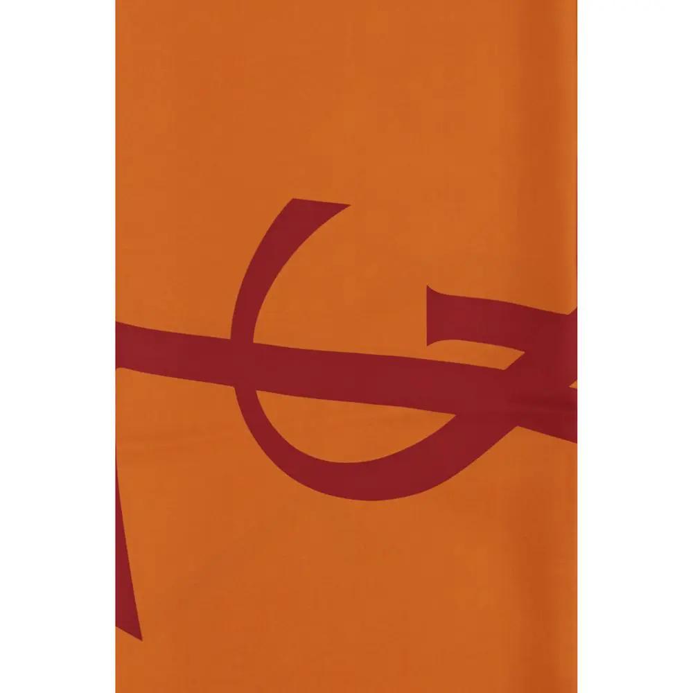 Saint Laurent Saint Laurent Orange Silk Foulard