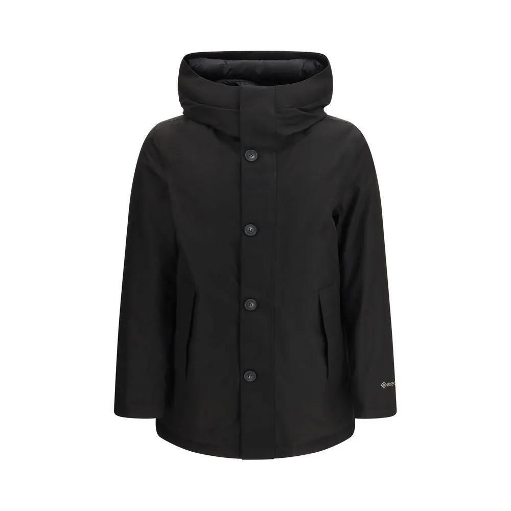 Woolrich Black Goose Down Parka