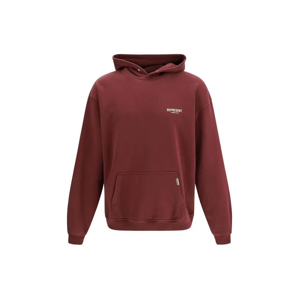 Represent Bordeaux Cotton Sweatshirt