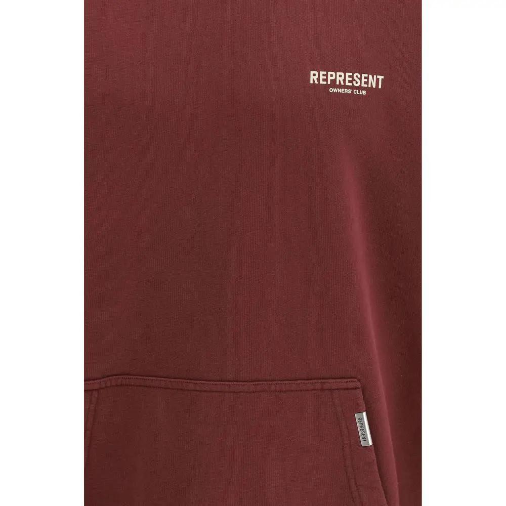 Represent Bordeaux Cotton Sweatshirt