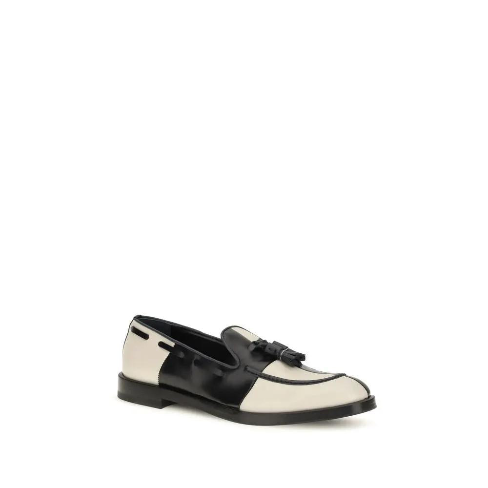 Mocassins à enfiler Fratelli Rossetti en cuir de veau multicolore Bos Taurus
