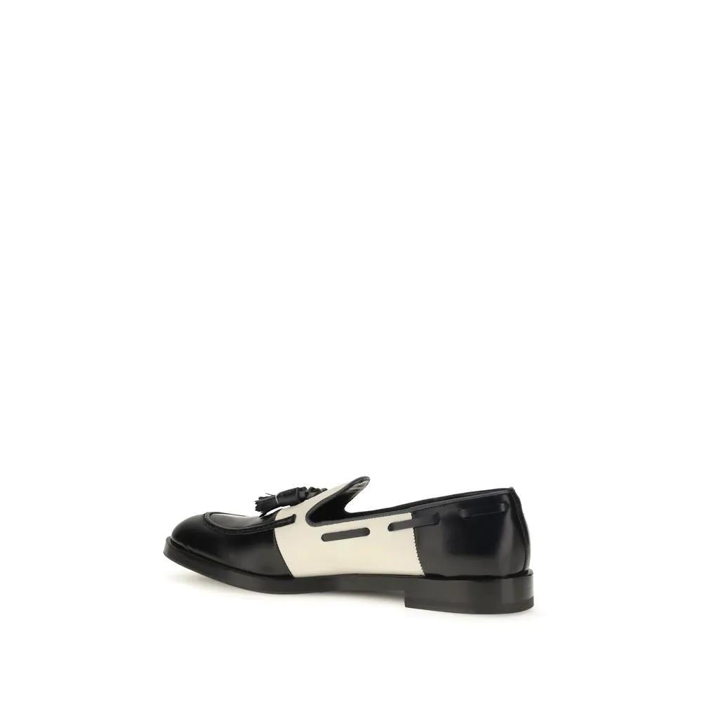 Mocassins à enfiler Fratelli Rossetti en cuir de veau multicolore Bos Taurus
