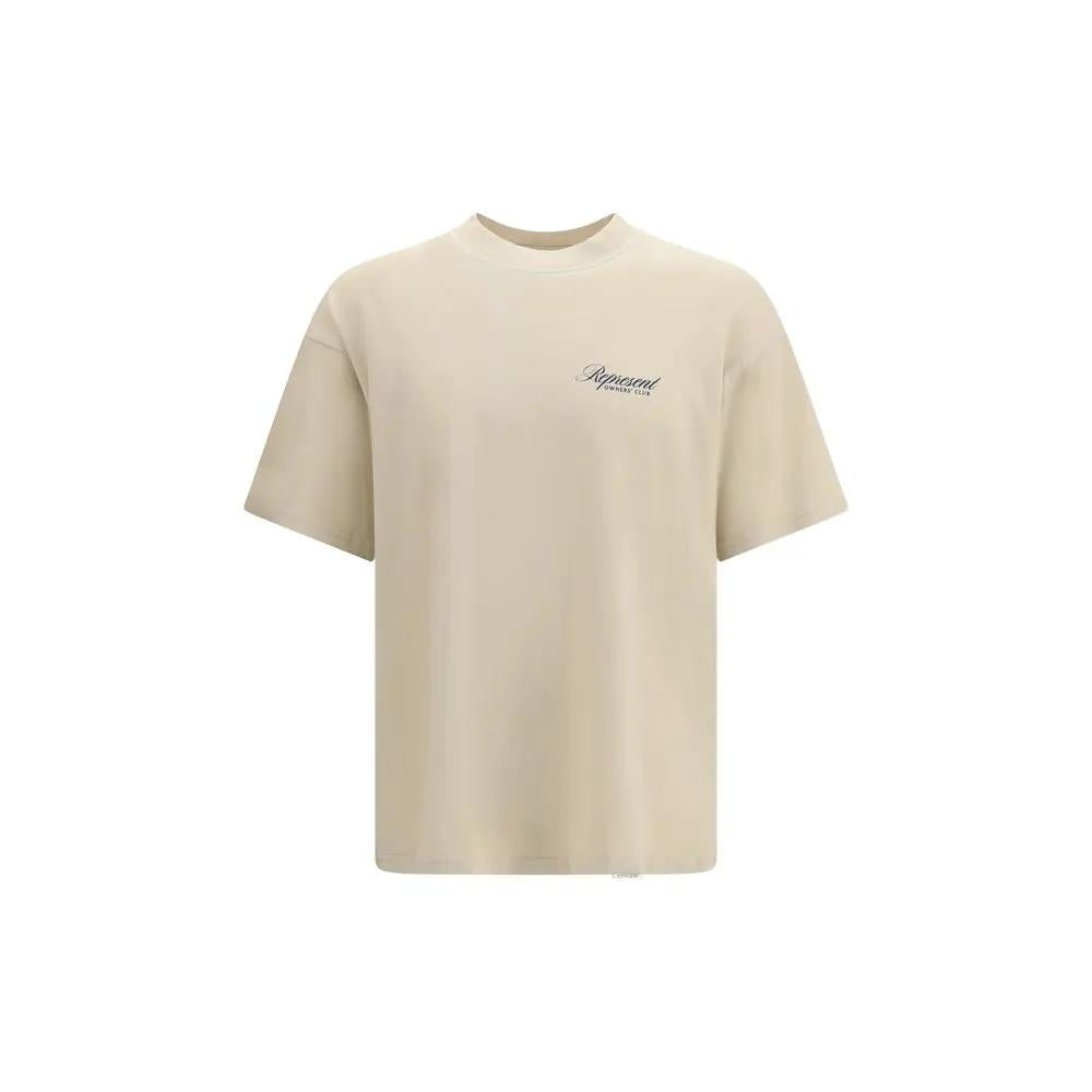 Represent Beige Cotton Sweatshirt