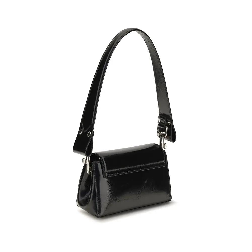 Sac à main Vivienne Westwood en cuir de veau noir Bos Taurus
