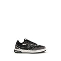 Palm Angels Black Calf Leather Bos Taurus Low Top Sneakers