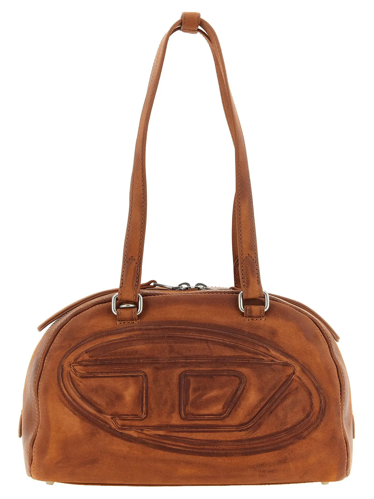Sac à bandoulière Diesel marron en autres fibres
