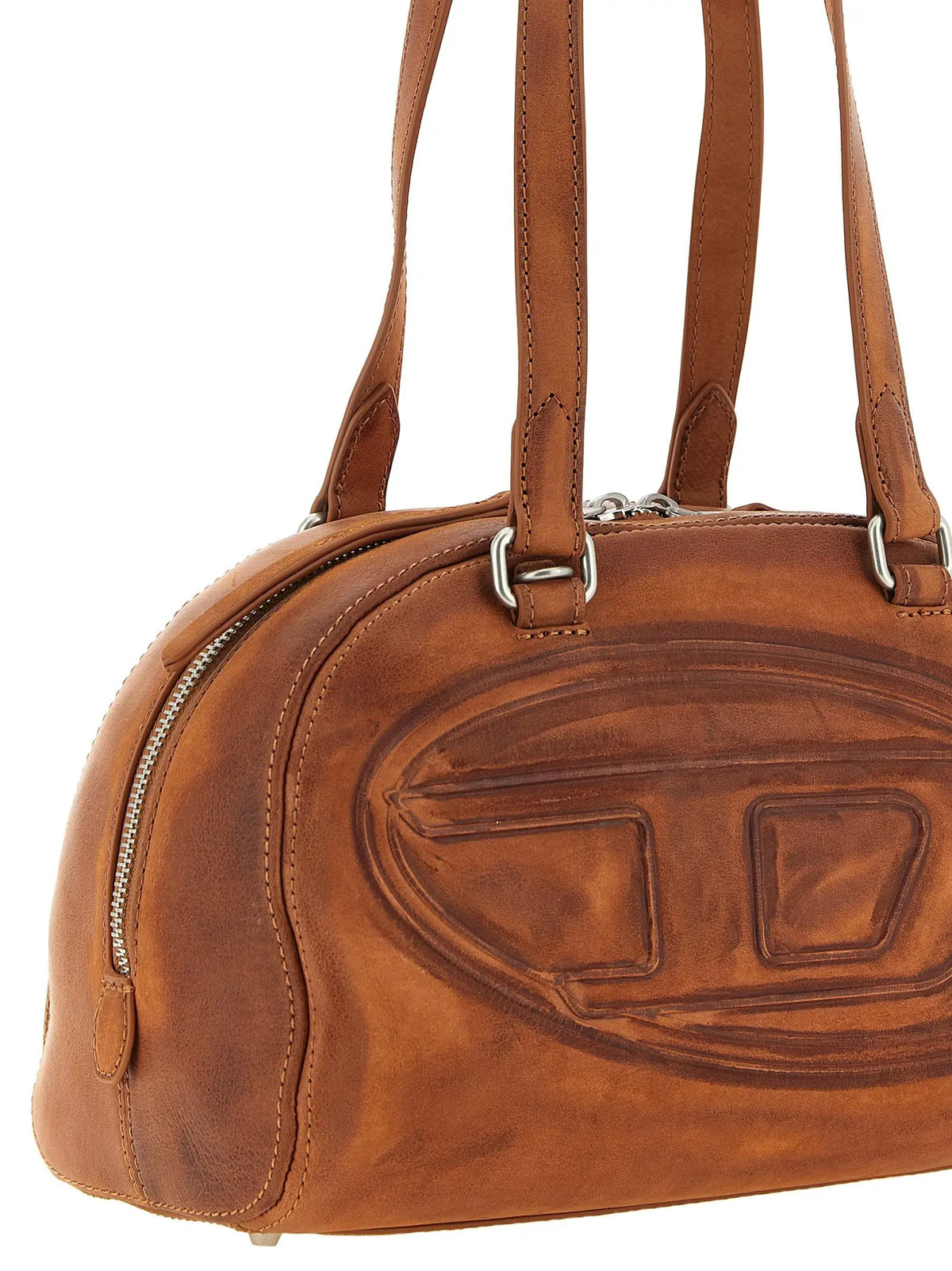 Sac à bandoulière Diesel marron en autres fibres