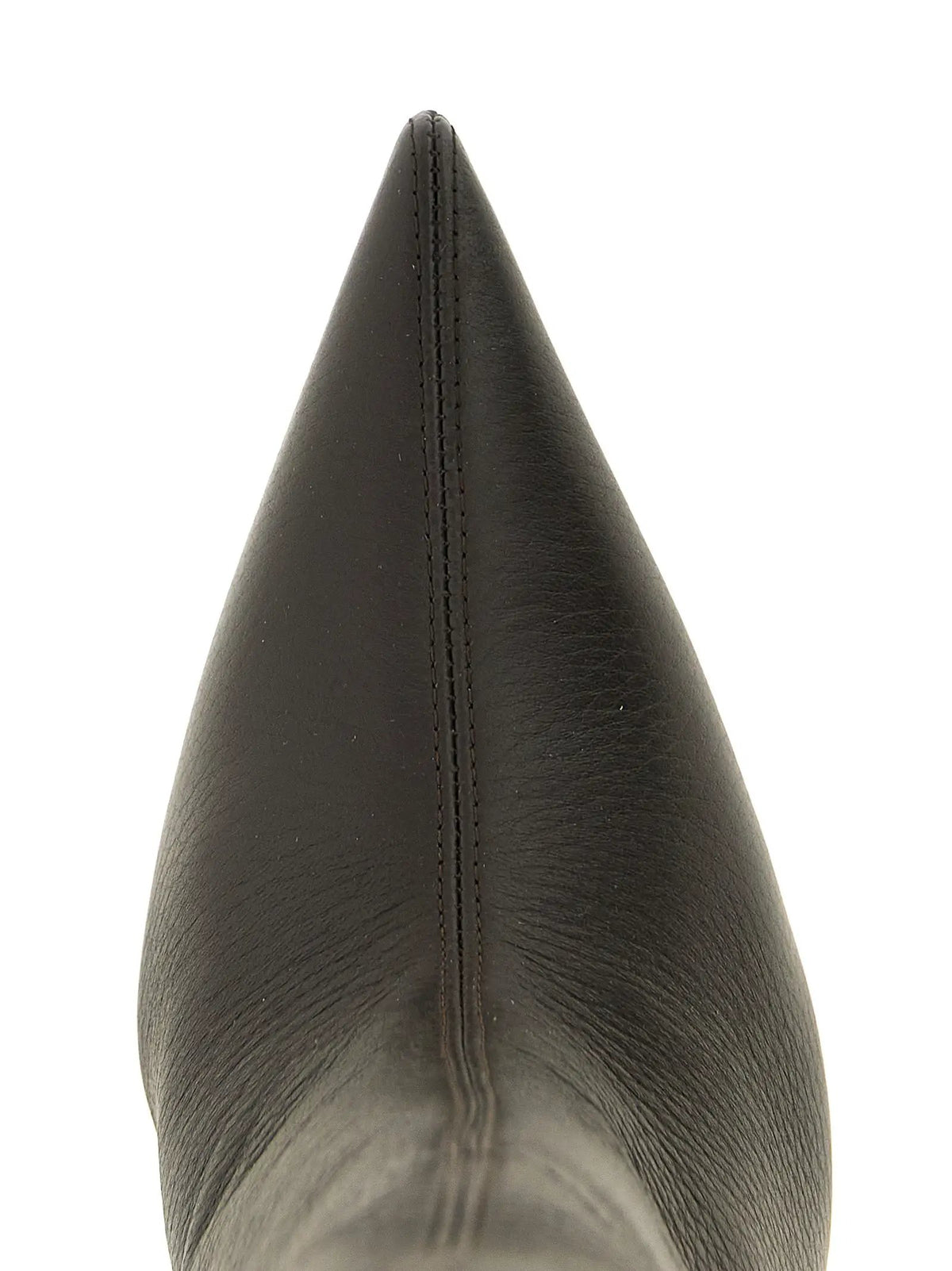 Cuissardes Christian Louboutin en peau de chèvre marron