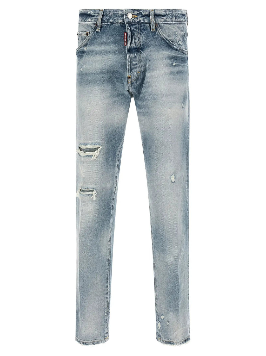 Jean fuselé en coton bleu Dsquared²