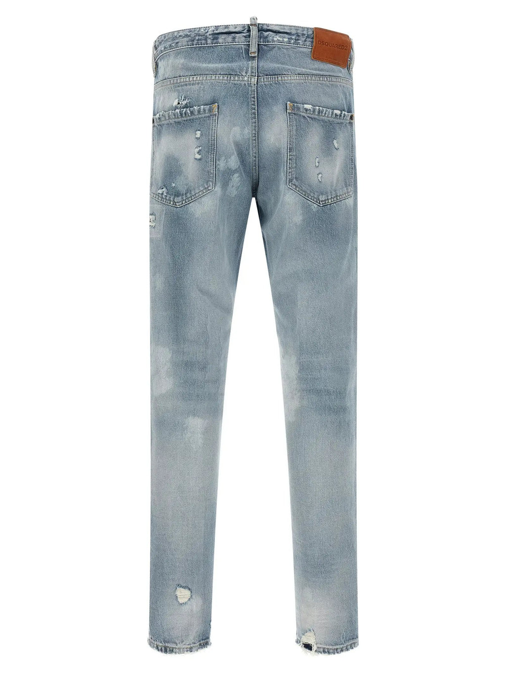Jean fuselé en coton bleu Dsquared²