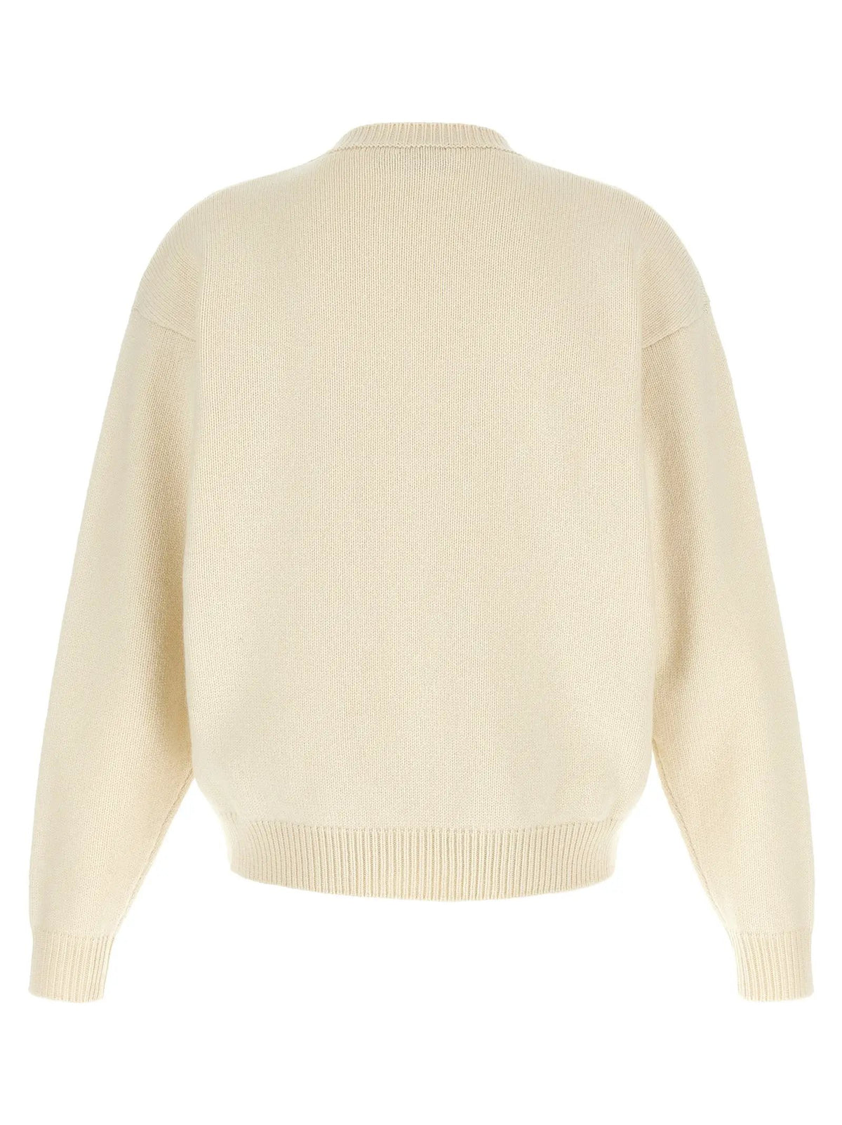Dsquared² White Wool Cardigan