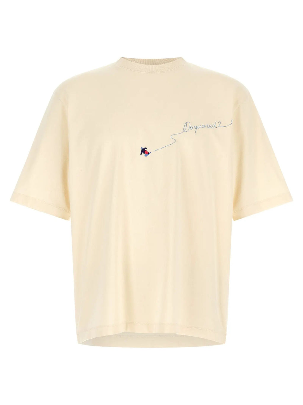 Dsquared² White Cotton T-Shirt