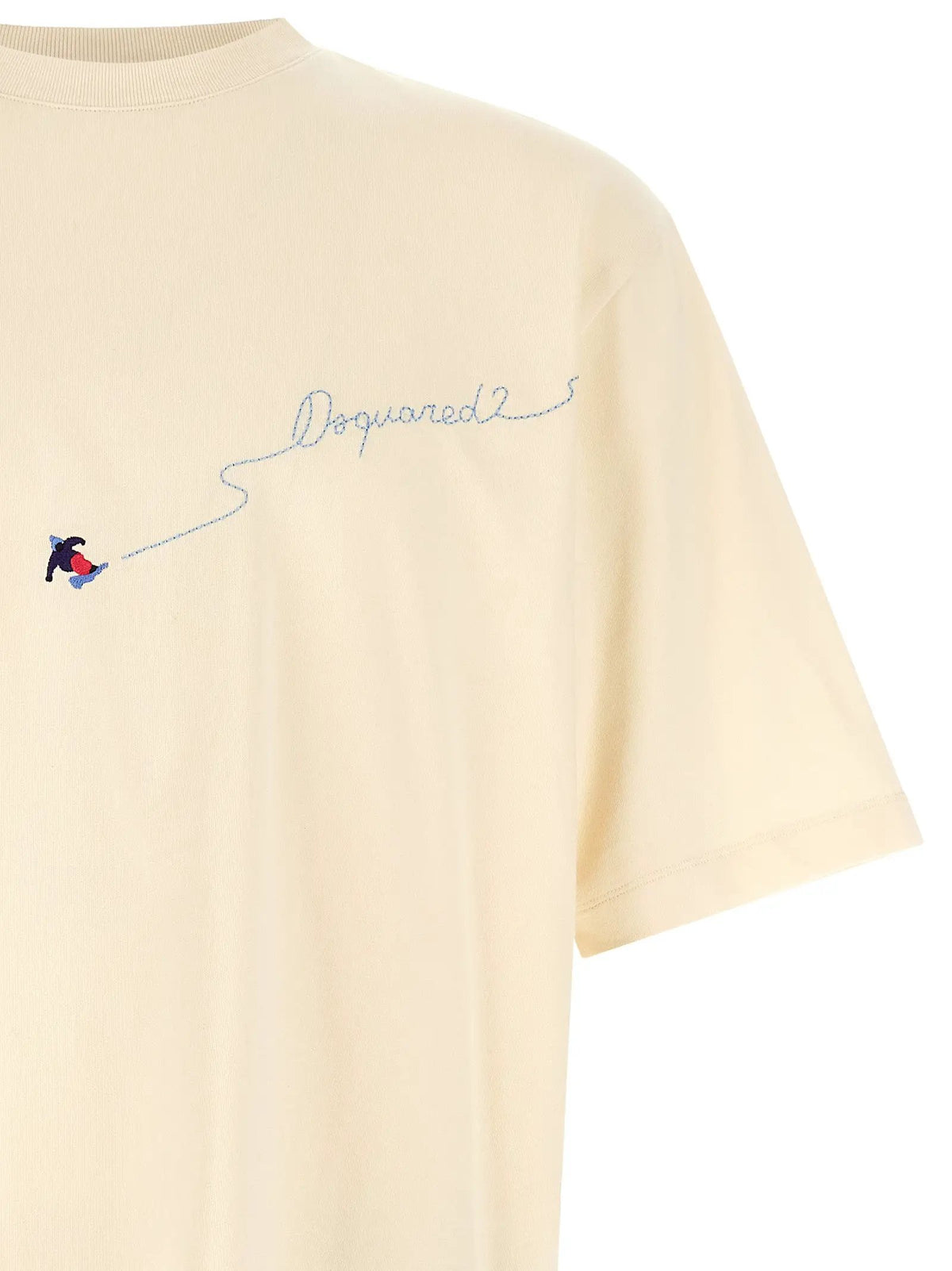 Dsquared² White Cotton T-Shirt