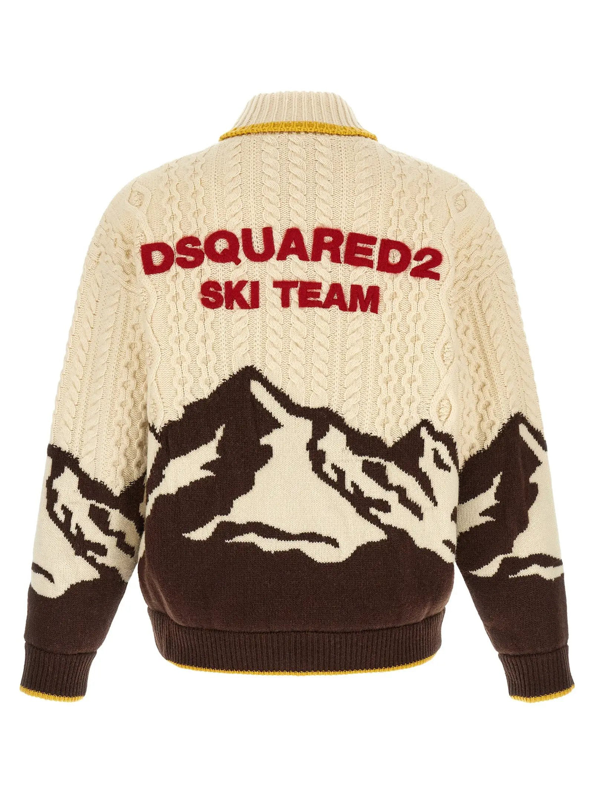 Dsquared² Multicolor Wool Cardigan