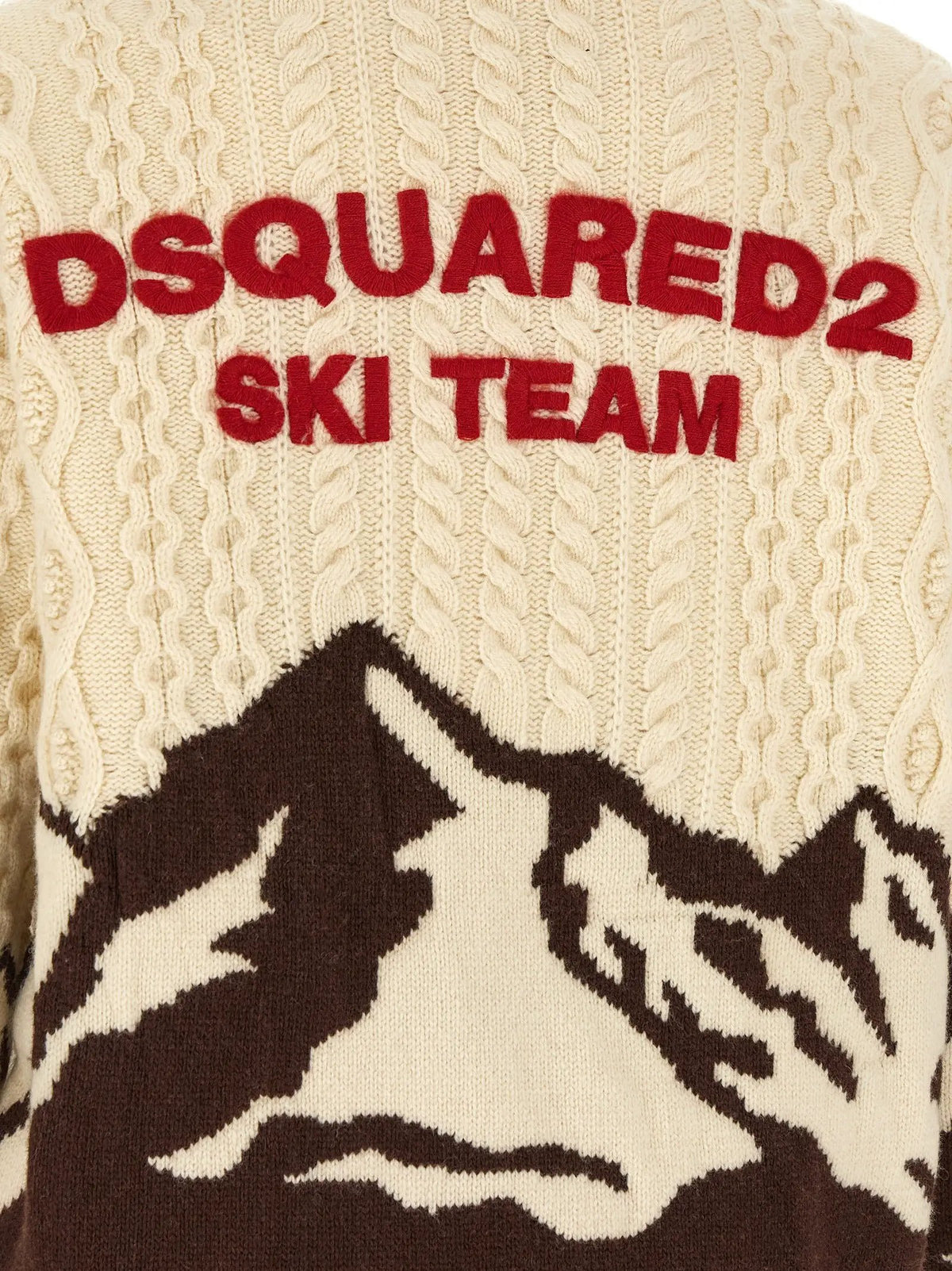 Dsquared² Multicolor Wool Cardigan