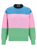 Cardigan en laine multicolore J.W.Anderson