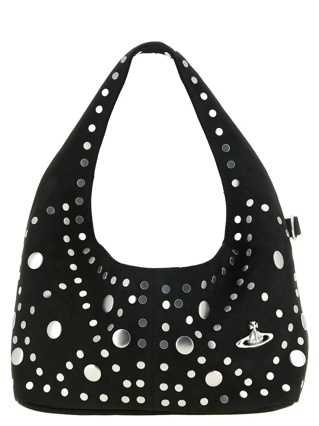 Sac à bandoulière Vivienne Westwood en cuir de vachette noir