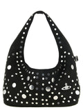 Sac à bandoulière Vivienne Westwood en cuir de vachette noir
