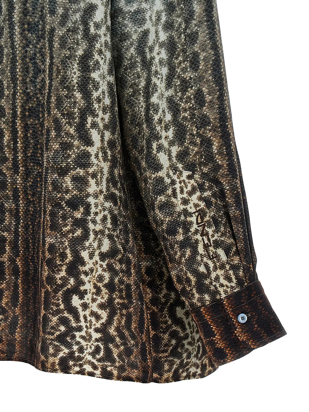 Chemisier Fendi en soie multicolore