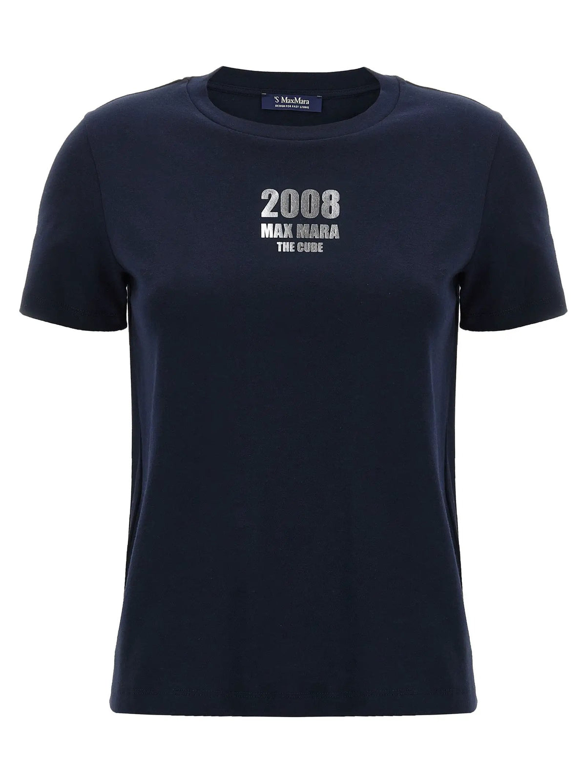 T-shirt bleu en coton «S Max Mara»