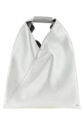 Sac à main MM6 Maison Margiela en polyéthylène argenté