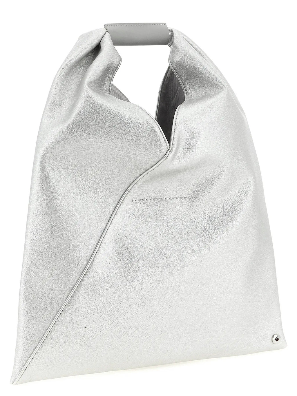 Sac à main MM6 Maison Margiela en polyéthylène argenté