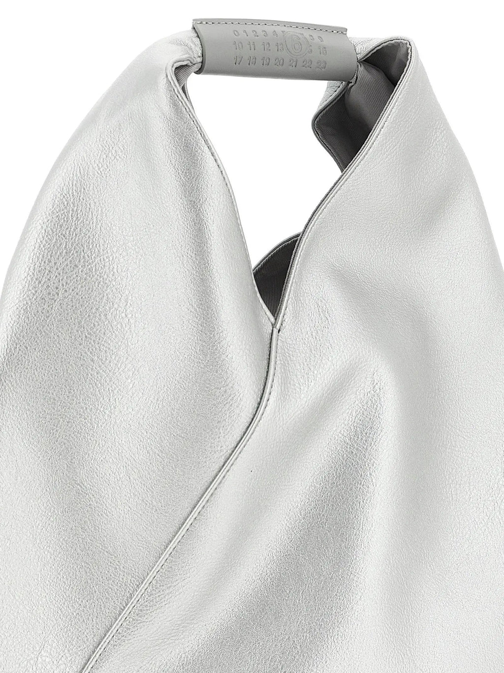 Sac à main MM6 Maison Margiela en polyéthylène argenté