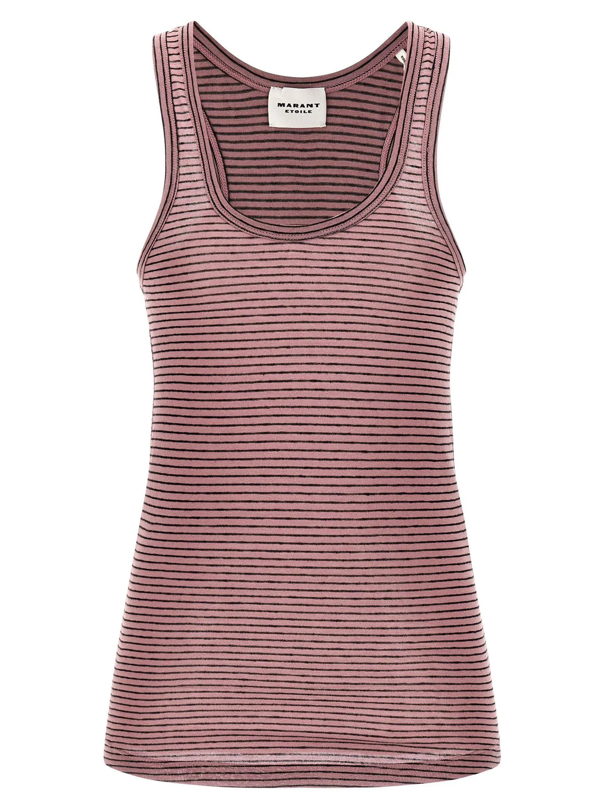 T-shirt sans manches Isabel Marant Étoile en coton multicolore