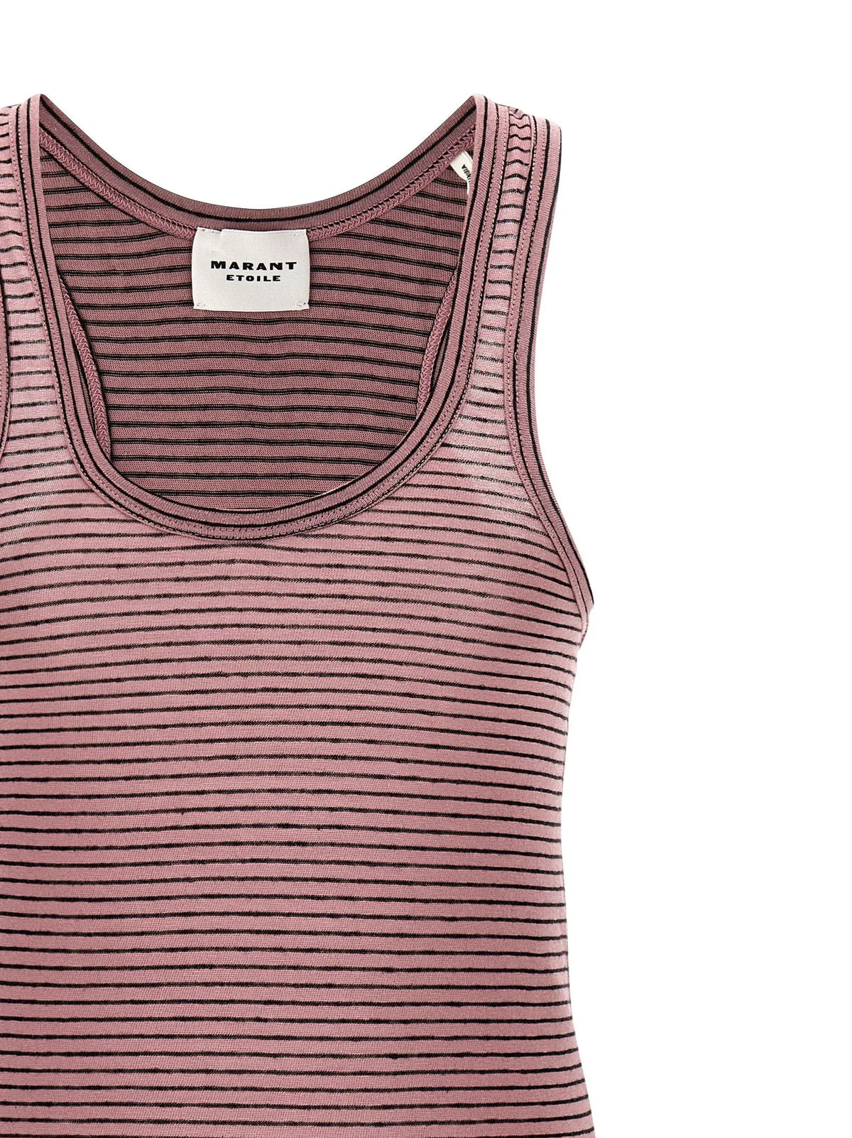 T-shirt sans manches Isabel Marant Étoile en coton multicolore