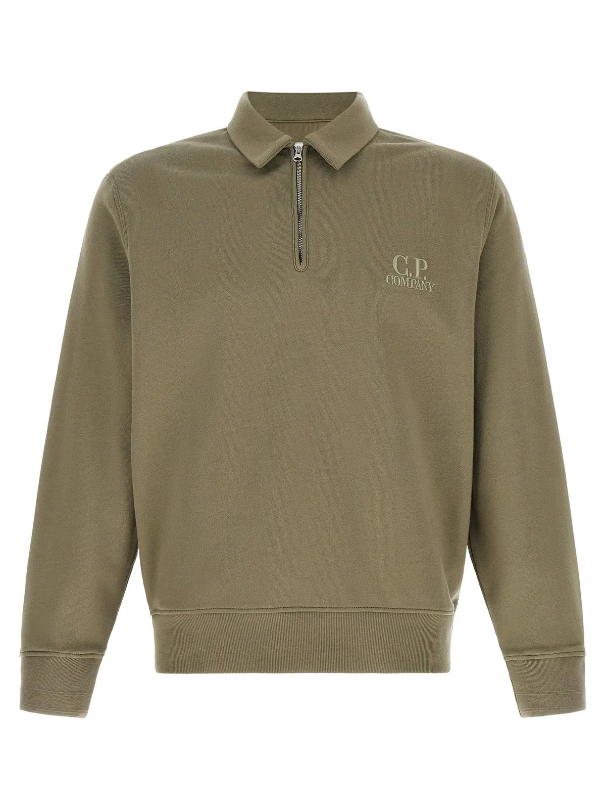 C.P. Company Gray Cotton Sweatshirt