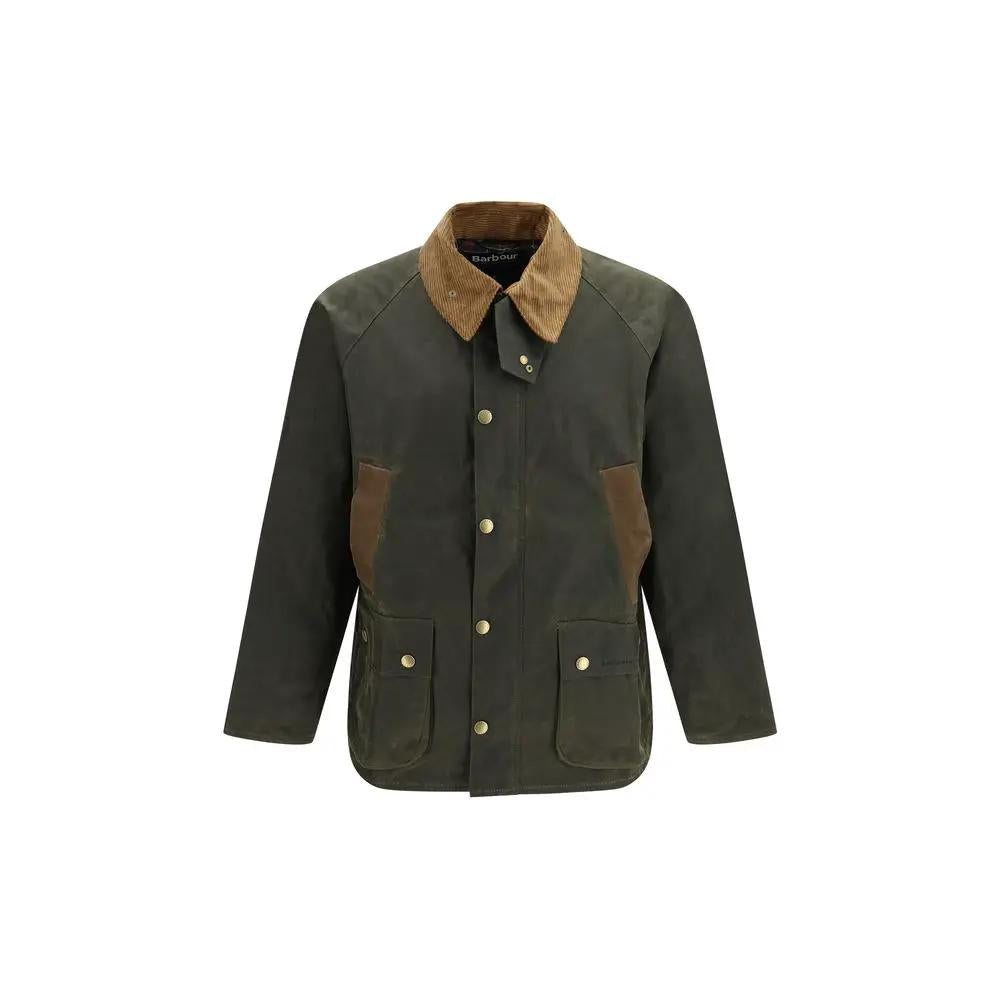Barbour Bicolor Cotton Shell Jacket
