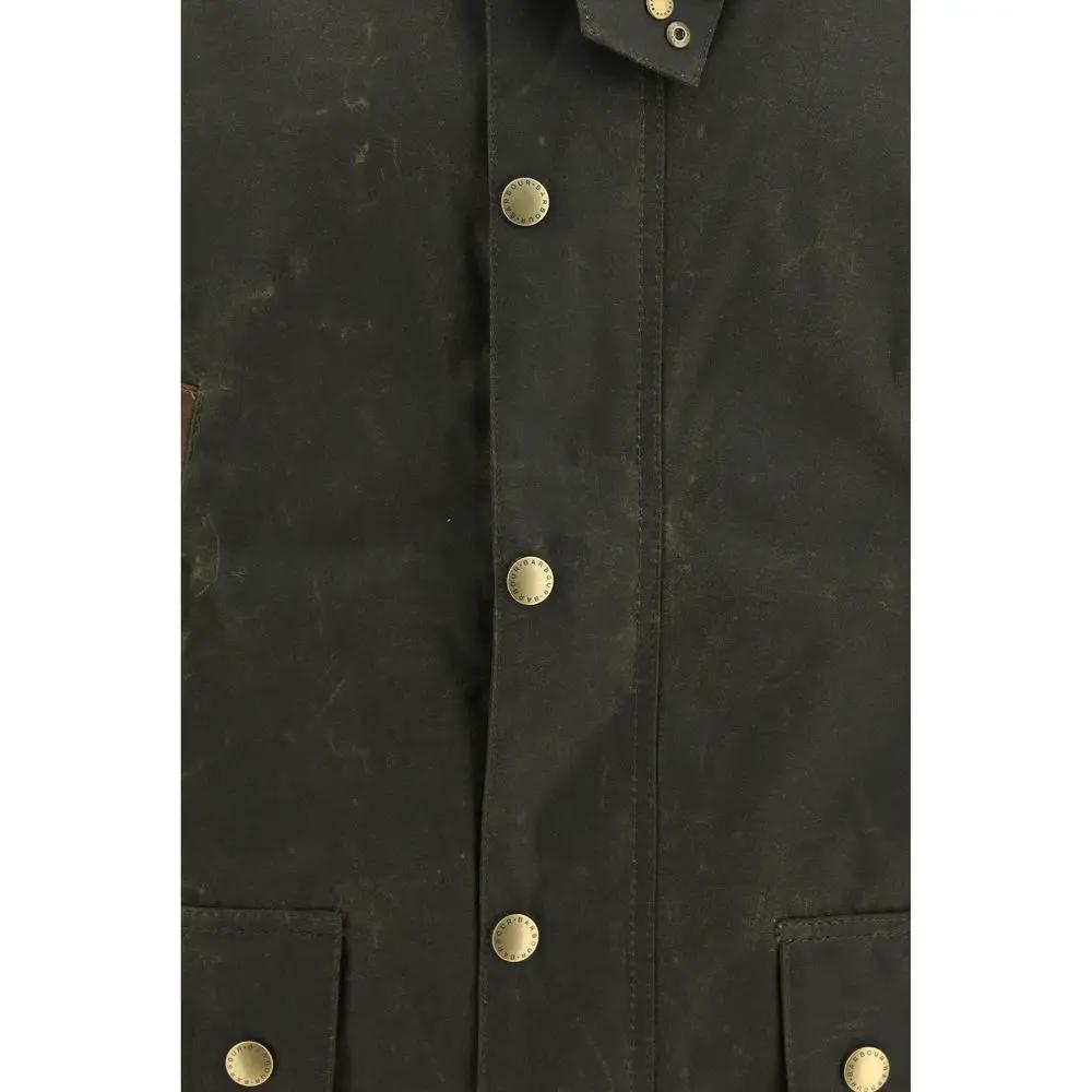 Barbour Bicolor Cotton Shell Jacket
