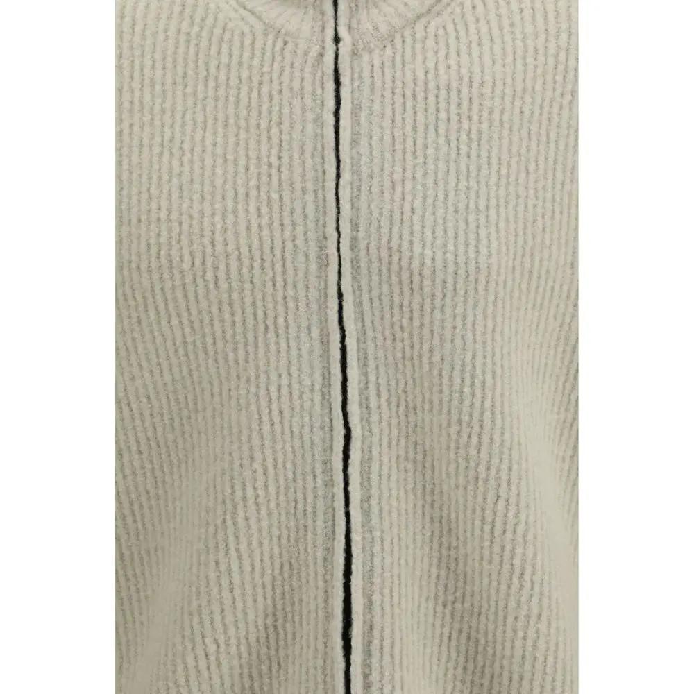 C.P. Company Beige Wool Oves Aries Cardigan
