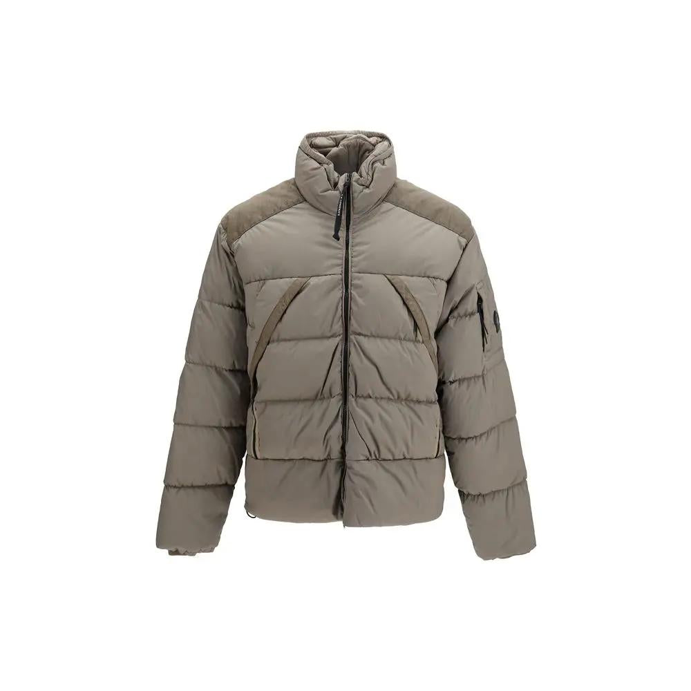 Veste longue C.P. Company en polyamide gris