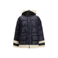 Peuterey Blue Polyamide Full-Length Jacket