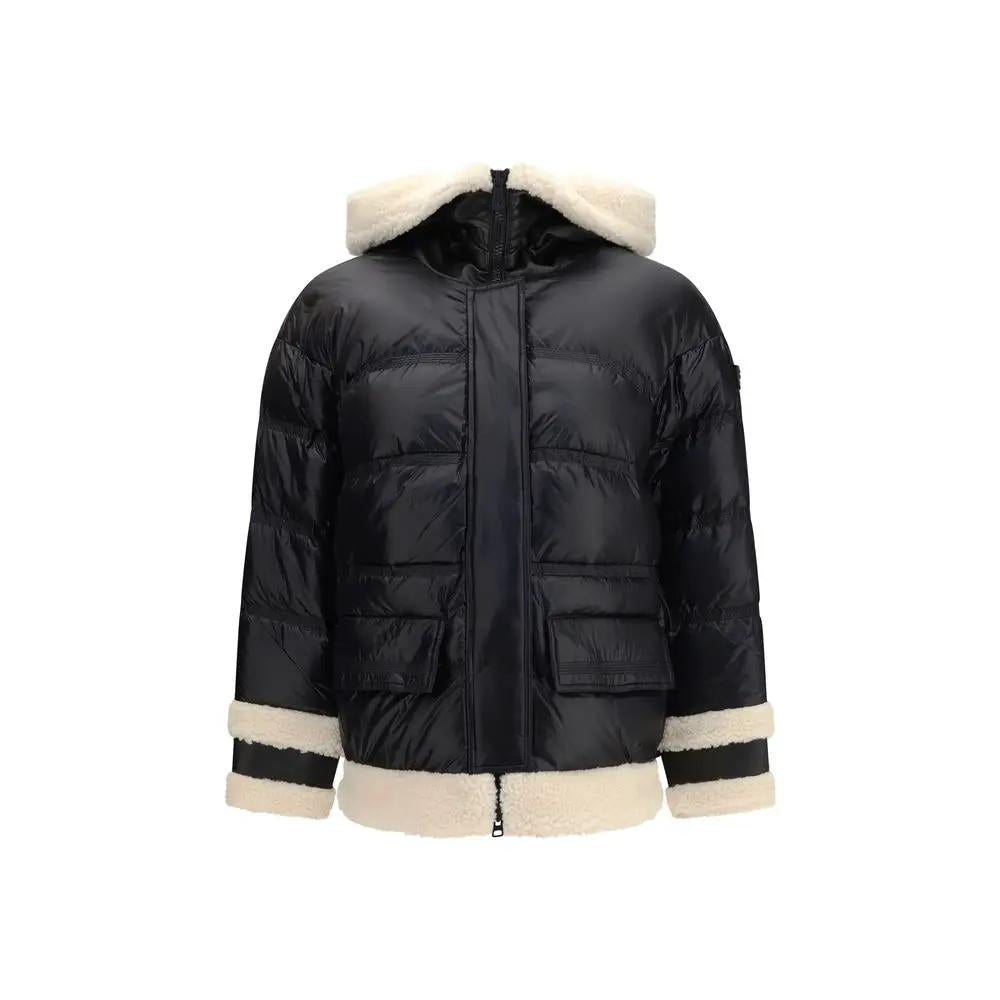 Peuterey Black Polyamide Full-Length Jacket