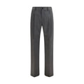 Pantalon habillé Valentino Garavani Oves Aries en laine grise