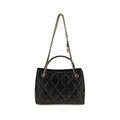 Sac à bandoulière en cuir de veau noir Bos Taurus Tory Burch