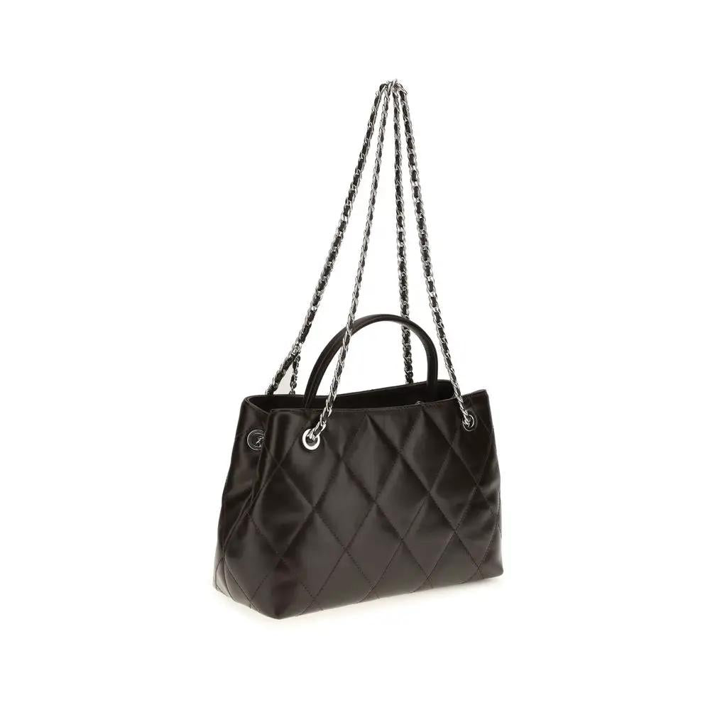 Tory Burch Brown Calf Leather Bos Taurus Shoulder Bag