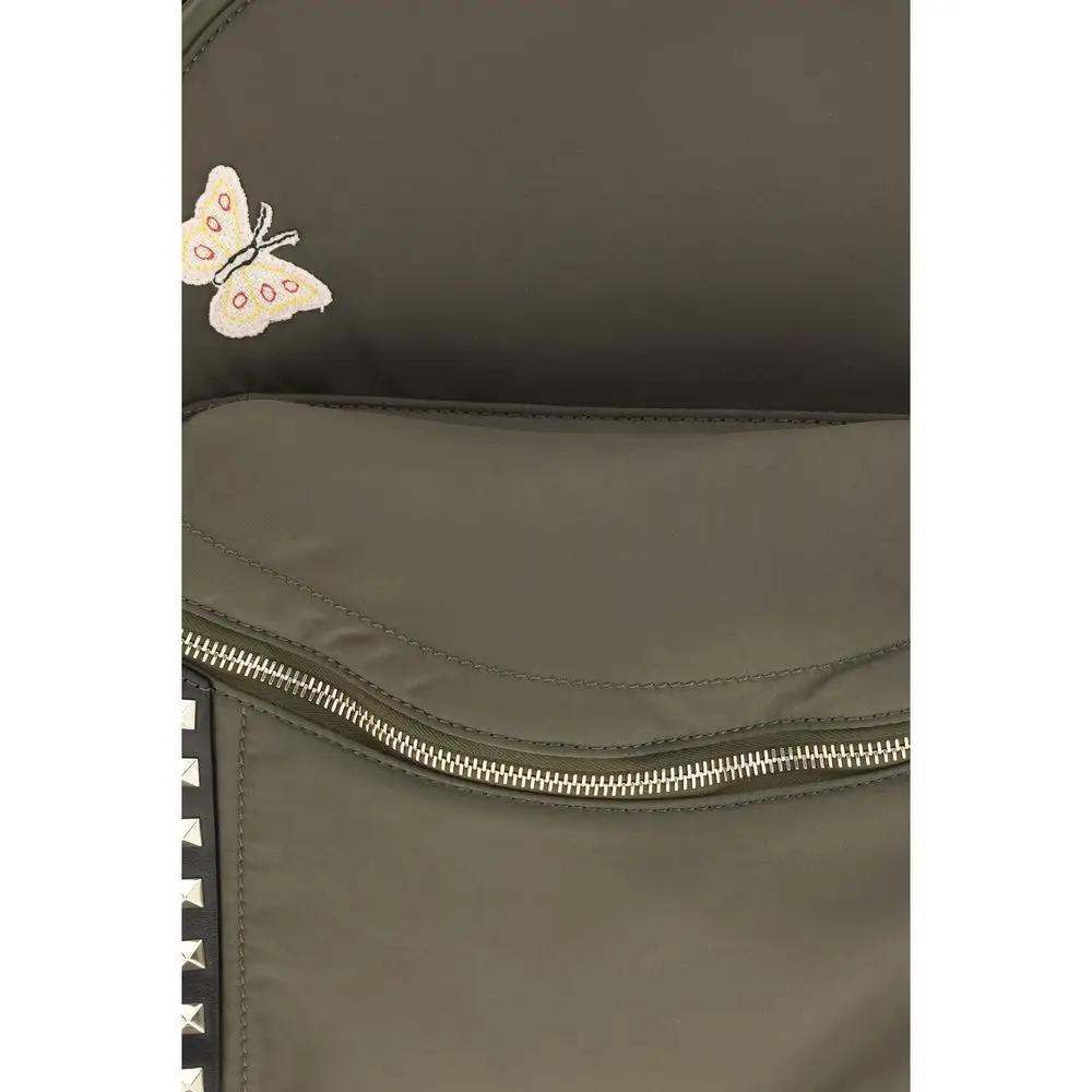 Valentino Garavani Bicolor Fabric Backpack